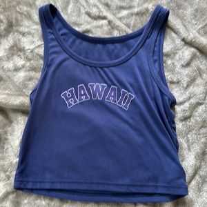 Hawaii Cropped Shirt